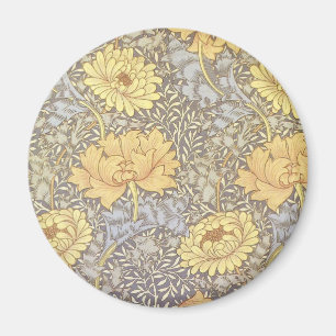 William Morris Chrysanthemum Söt Flower Magnet
