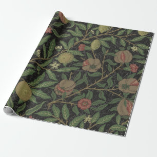William Morris Citrus and Pomegranate Print Papper Presentpapper