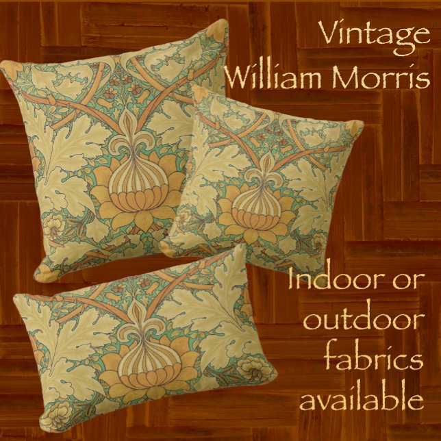 William Morris Classic Blommigt Kudde (Classic and timeless. William Morris.)
