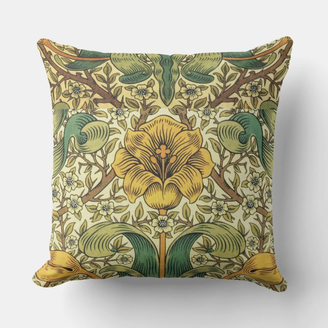 William Morris Classic Blommigt utomhus Pillow Kudde (Framsida)