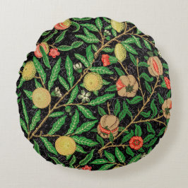 William Morris Classic Blommigt utomhus Rund Kudde