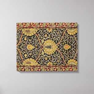 William Morris Classic Carpet Art Print Design Canvastryck