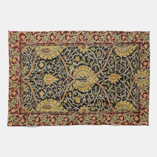 William Morris Classic Carpet Art Print Design Kökshandduk