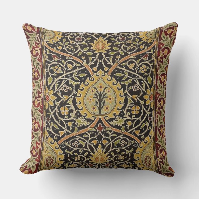 William Morris Classic Carpet Art Print Design Kudde (Framsida)