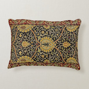 William Morris Classic Carpet Art Print Design Prydnadskudde