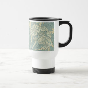 William Morris Classic Tulpan Blå Blommig Resemugg