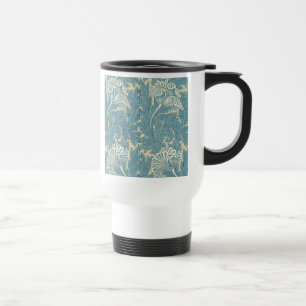 William Morris Classic Tulpan Blå Blommig Resemugg