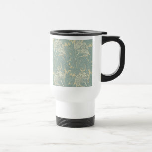 William Morris Classic Tulpan Blå Blommig Resemugg