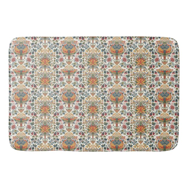 William Morris Compton Floral Art Nouveau-mönster Badrumsmatta (Framsidan)