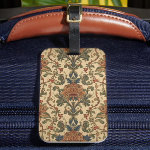 William Morris Compton Floral Art Nouveau-mönster Bagagebricka