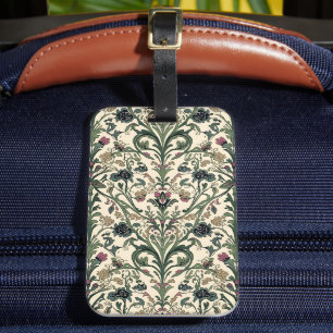 William Morris Compton Floral Art Nouveau-mönster Bagagebricka