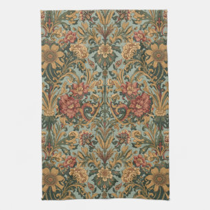 William Morris Compton Floral Art Nouveau-mönster Kökshandduk