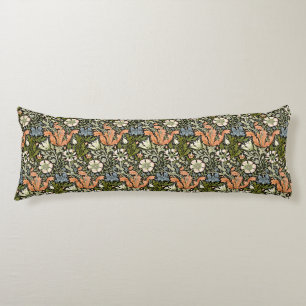 William Morris Compton Floral Art Nouveau-mönster Kroppskudde