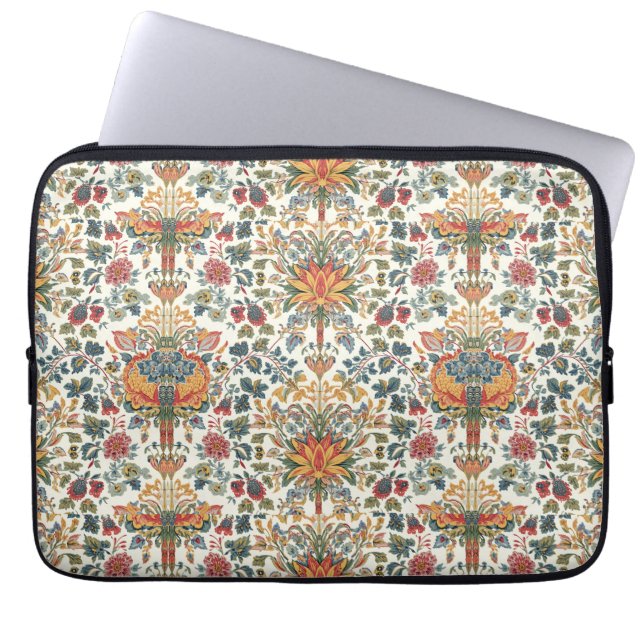 William Morris Compton Floral Art Nouveau-mönster Laptop Fodral (Framsidan)