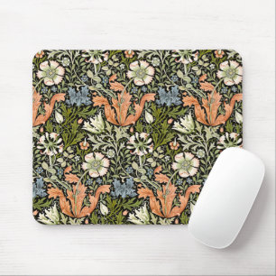 William Morris Compton Floral Art Nouveau-mönster Musmatta