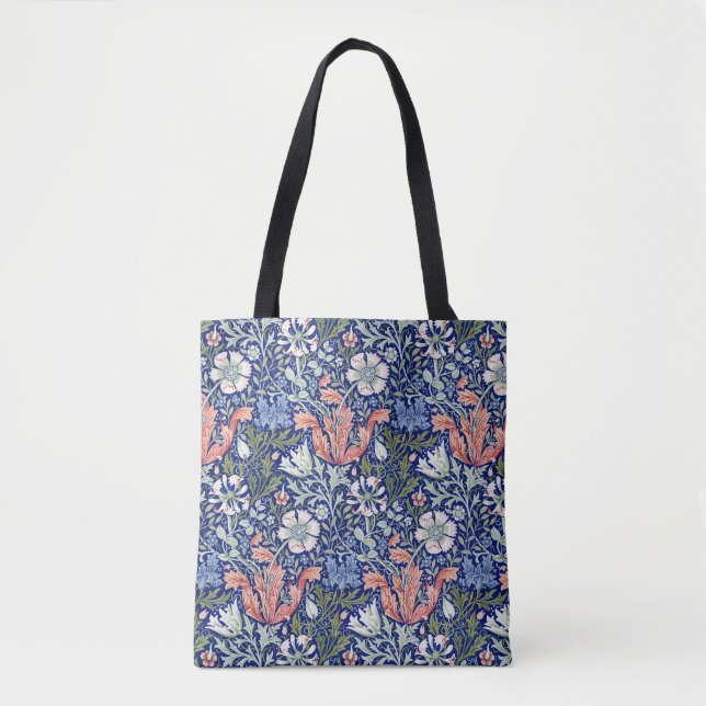 William Morris Compton Floral Art Nouveau-mönster Tygkasse (Framsida)