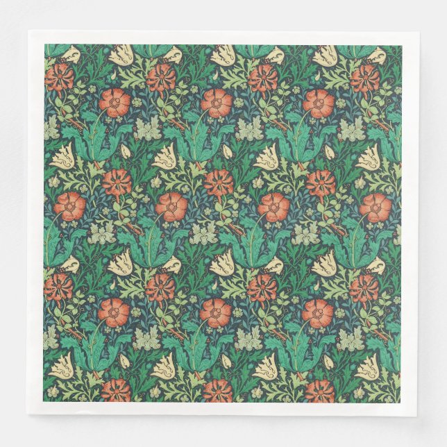 William Morris "Compton" Pappersservett (Framsida)