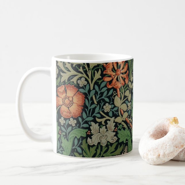 William Morris Compton Tapet Classic Kaffemugg (Med munk)