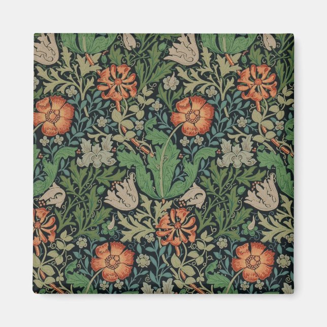 William Morris Compton Tapet Classic Magnet (Framsidan)