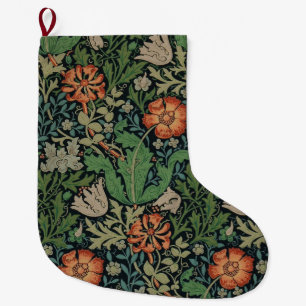 William Morris Compton Tapet Classic Stor Julstrumpa