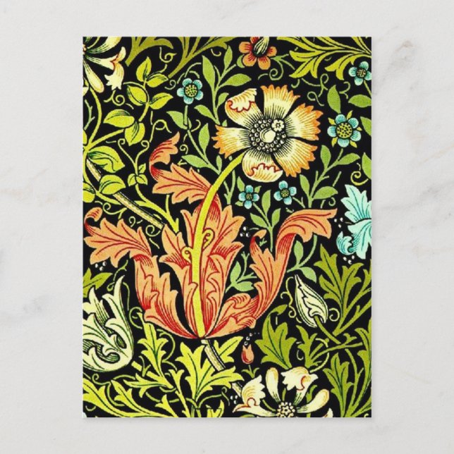 William Morris "Compton" Vykort (Framsida)