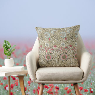 William Morris Corncockle Cream Blue och Ro Kudde