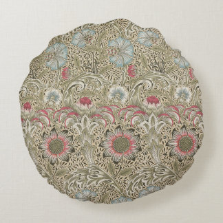 William Morris: Corncockle-design Rund Kudde