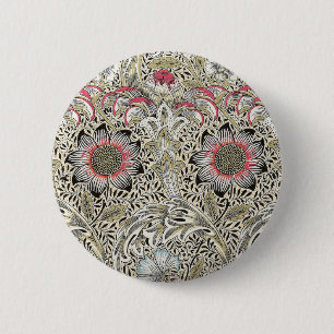 William Morris Corncockle tapet blommigt Knapp