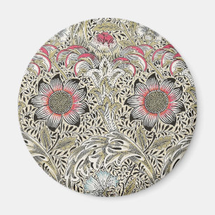William Morris Corncockle tapet blommigt Magnet