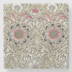 William Morris Corncockle tapet blommigt Stenunderlägg