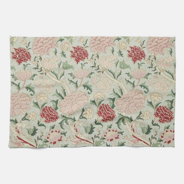 William Morris Cray blom- Pre-Raphaelitevintage Kökshandduk (Horisontell)