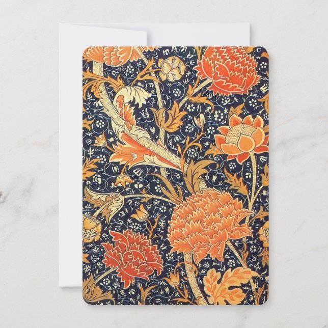 William Morris Cray Blommigt Art nouveau Mönster (Framsida)