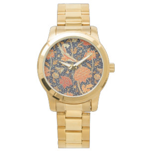 William Morris Cray Blommigt Art nouveau Mönster Armbandsur