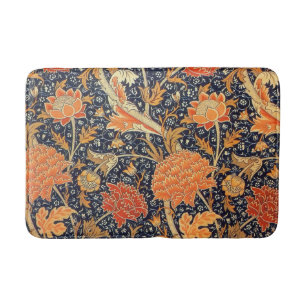 William Morris Cray Blommigt Art nouveau Mönster Badrumsmatta
