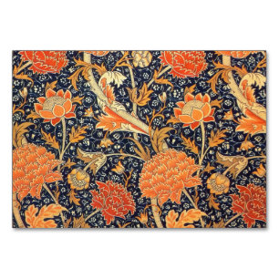 William Morris Cray Blommigt Art nouveau Mönster Bordsnummer