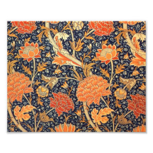 William Morris Cray Blommigt Art nouveau Mönster Fototryck