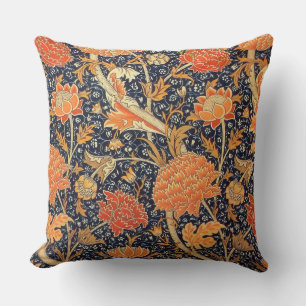 William Morris Cray Blommigt Art nouveau Mönster Kudde