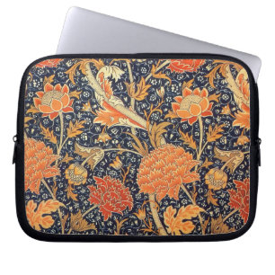 William Morris Cray Blommigt Art nouveau Mönster Laptop Sleeve