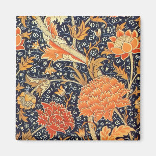 William Morris Cray Blommigt Art nouveau Mönster Magnet