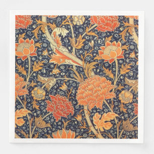 William Morris Cray Blommigt Art nouveau Mönster Pappersservett