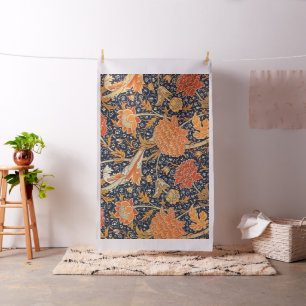 William Morris Cray Blommigt Art nouveau Mönster Tyg
