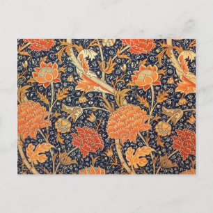William Morris Cray Blommigt Art nouveau Mönster Vykort