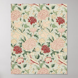 William Morris Cray Blommigt Poster