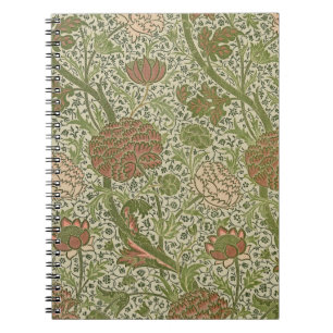 William Morris Cray Sage Blomma Blommig Botanisk Anteckningsbok