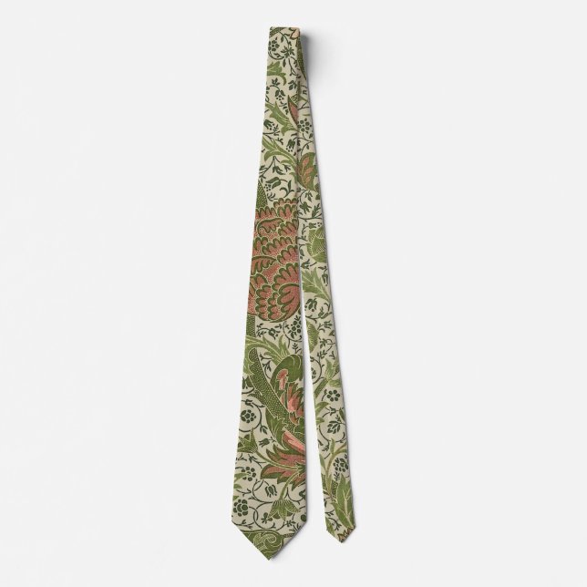 William Morris Cray Sage Blomma Blommig Botanisk Slips (Framsida)