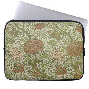 William Morris Cray Sage Flower Blommigt Botanical Laptop Fodral