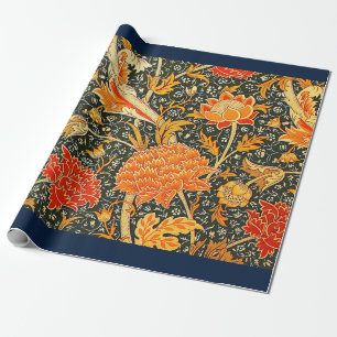 William Morris Cray Tapet Flower Mönster Presentpapper