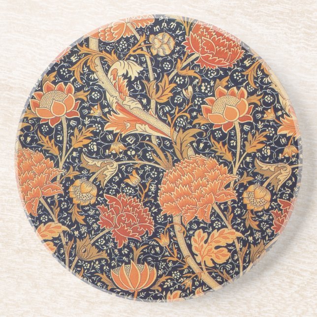 William Morris Cray Tapet Flower Mönster Underlägg (Framsidan)