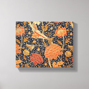 William Morris Cray Tapet Mönster Canvastryck