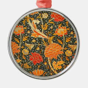 William Morris Cray Tapet Mönster Julgransprydnad Metall